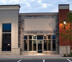 Exterior of a store front.